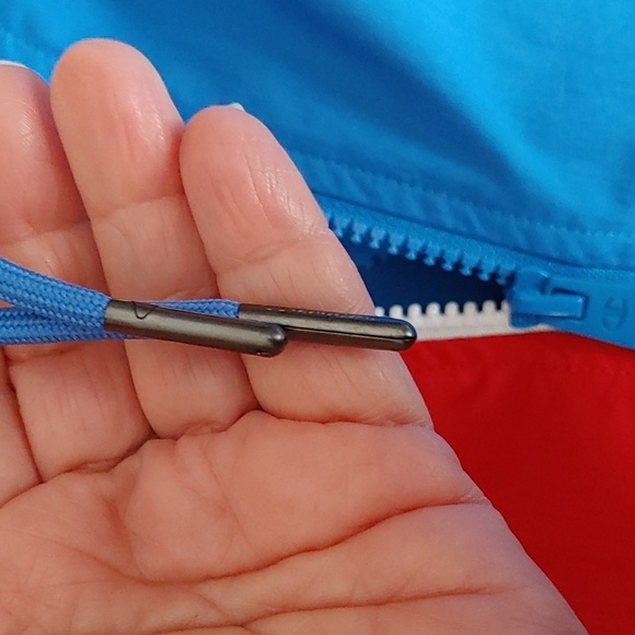 Nwot Women's Colorblock Oversized Cropped Jacket Size Medium - Picture 10 of 16